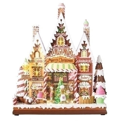 15.5"H LIGHTED MUSICAL 3 CANDY