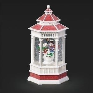 10.5"H LIGHTED SWIRL GAZEBO