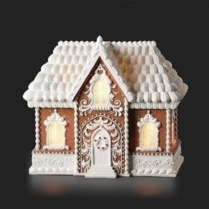 16.25"H LIGHTED GINGERBREAD