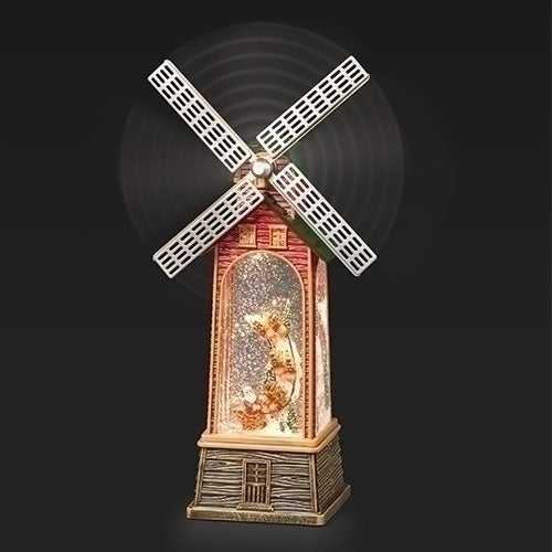 11.25"H LIGHTED MUSICAL SWIRL