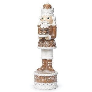 16.5"H NUTCRACKER GINGERBREAD
