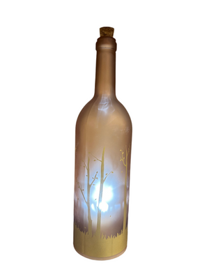 Glass Bottle Luminary