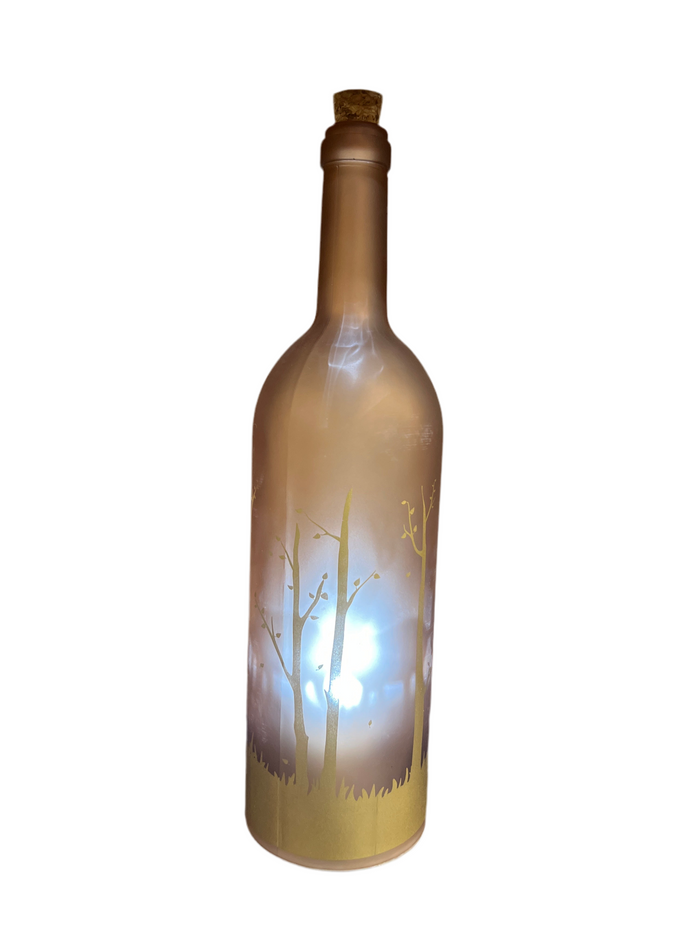 Glass Bottle Luminary
