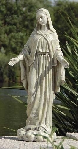 24"H OUR LADY OF GRACE GARDEN