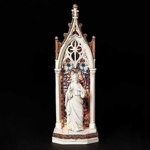 11.75"H LED SACRED HEART ARCH