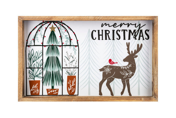 XMas Wooden Tray