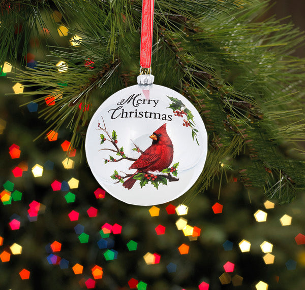 Cardinal Plastic Ornament