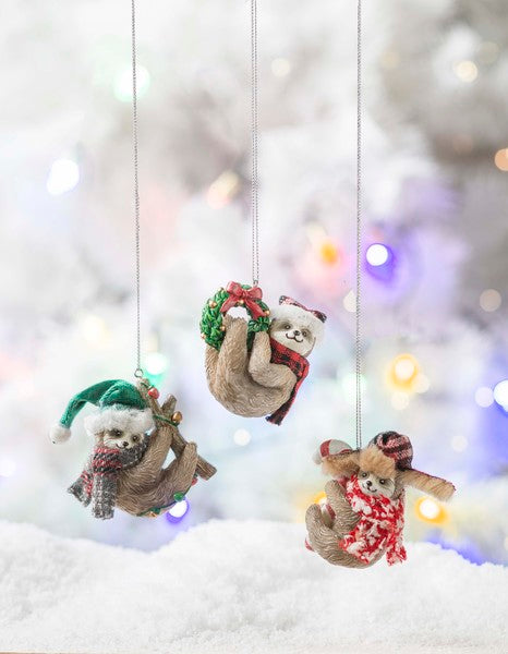 Tis Sloths Ornaments