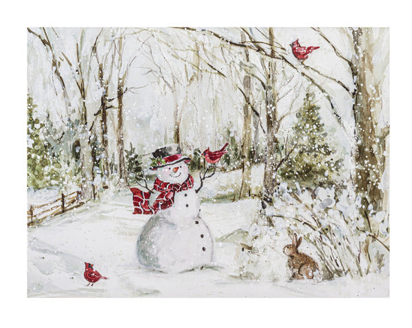 LightUp Winter Friends Canvas