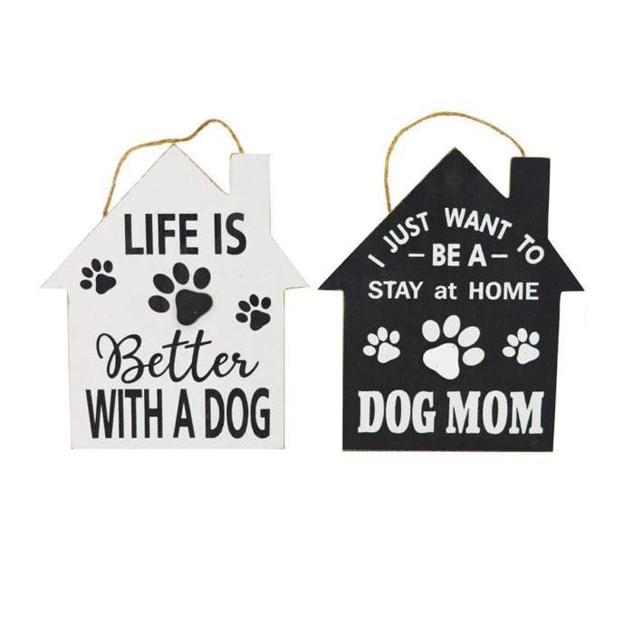 Dog Wood Sign