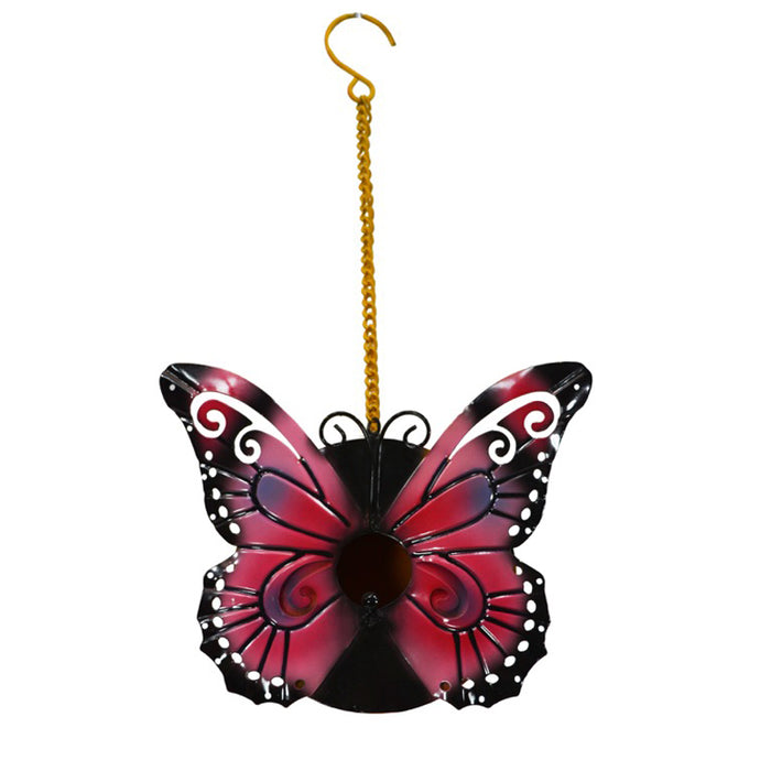 Metal Butterfly Bird house
