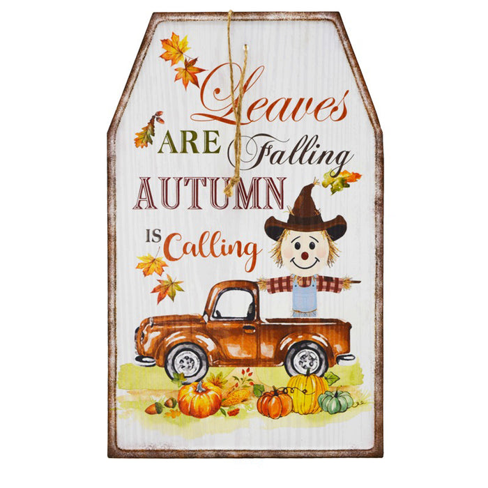 Metal Fall Wall Decor