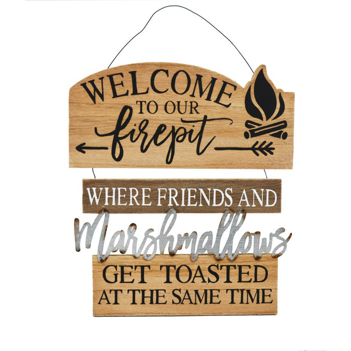 Fire Pit Sign
