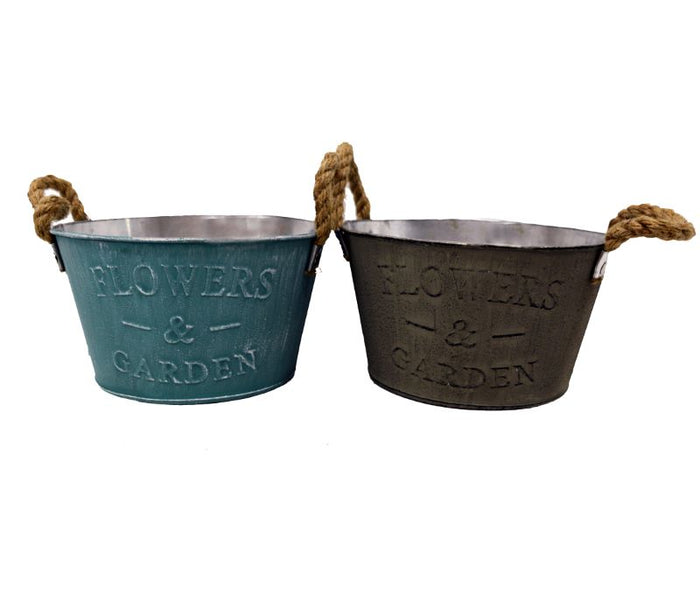 Metal Flower Planter